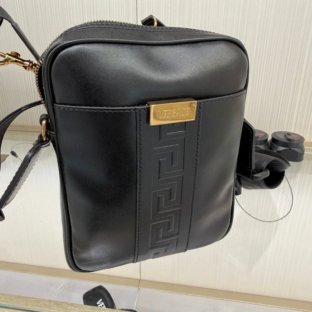 Versace greca embossed